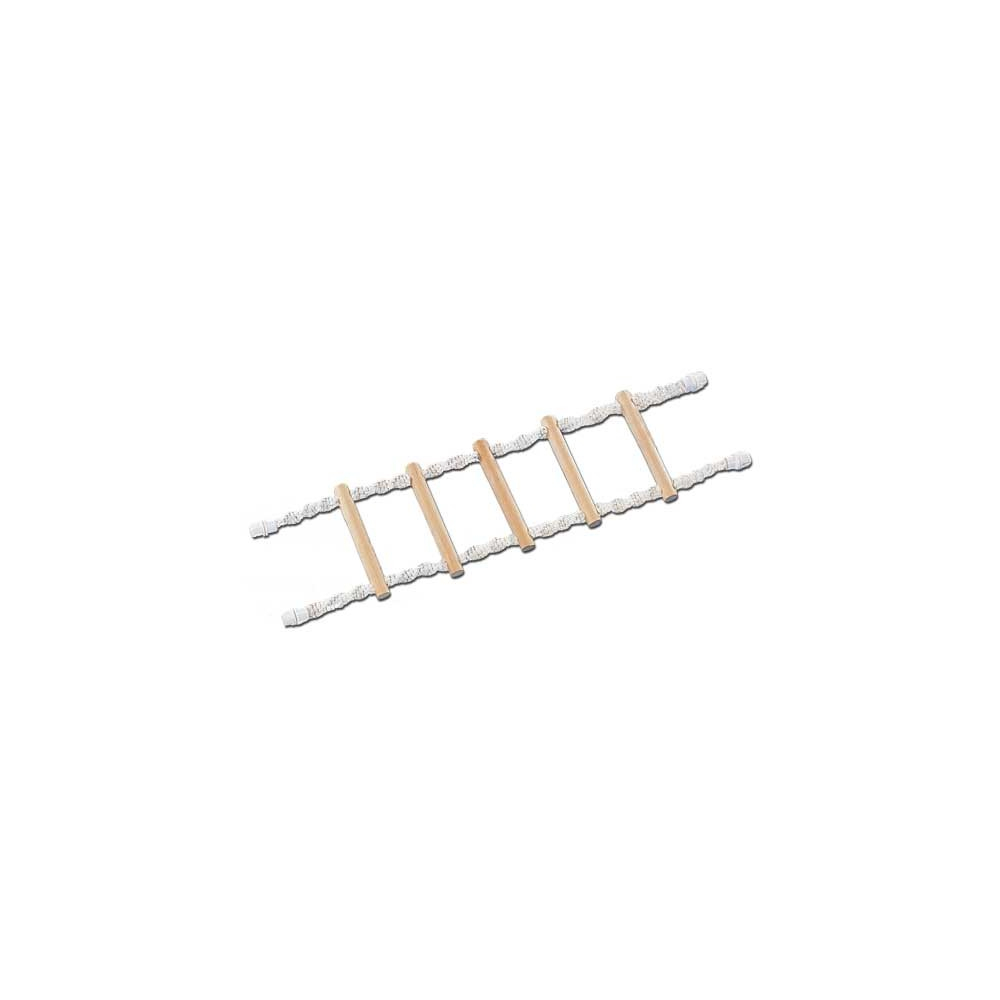Corde De Bois Et Stere : Echelle en corde tress?e et bois pour perruches et perroquets Corde De Bois Et Stere : Echelle en corde tress?e et bois pour perruches et perroquets