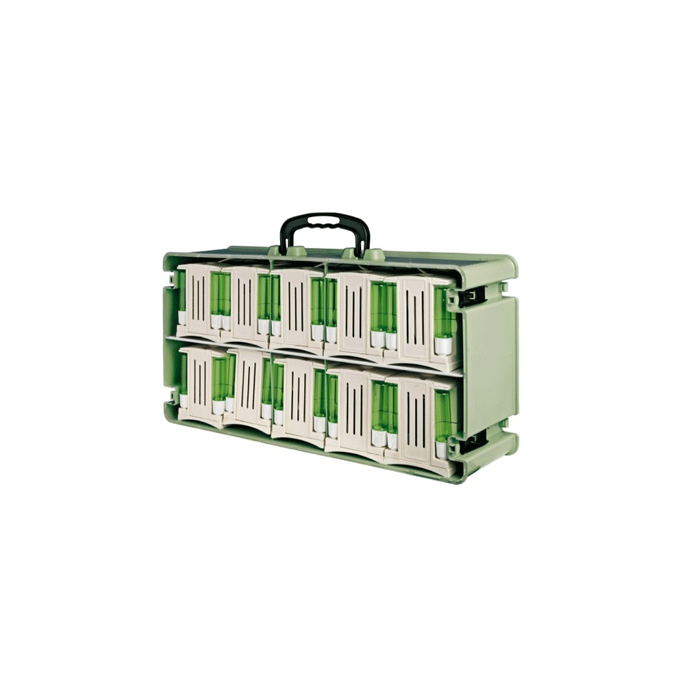 Flightcase Mallette Transport Portable Pour Faisceau Tête Mobile 100W - Robuste Et Pratique