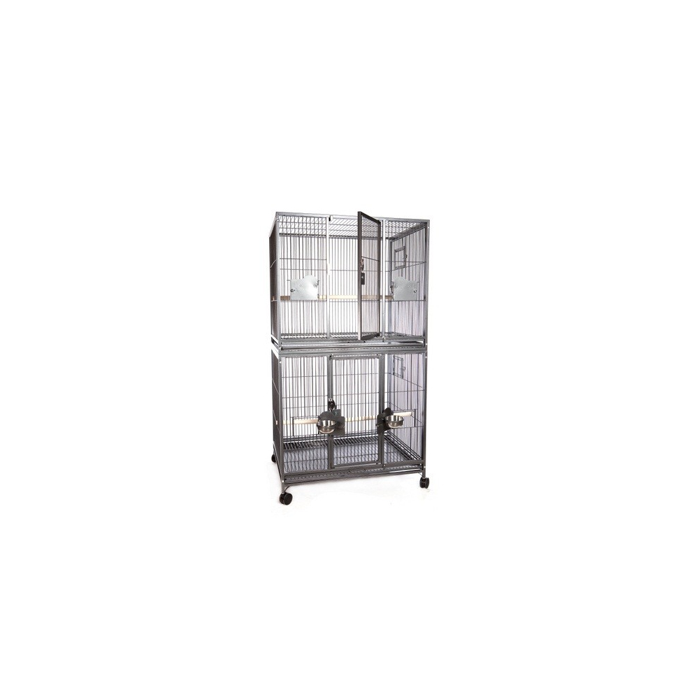 Double Cage Pour Perruches Ou Perroquets