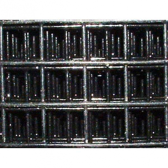 Grillage 13 x 13 PVC plastifié noir