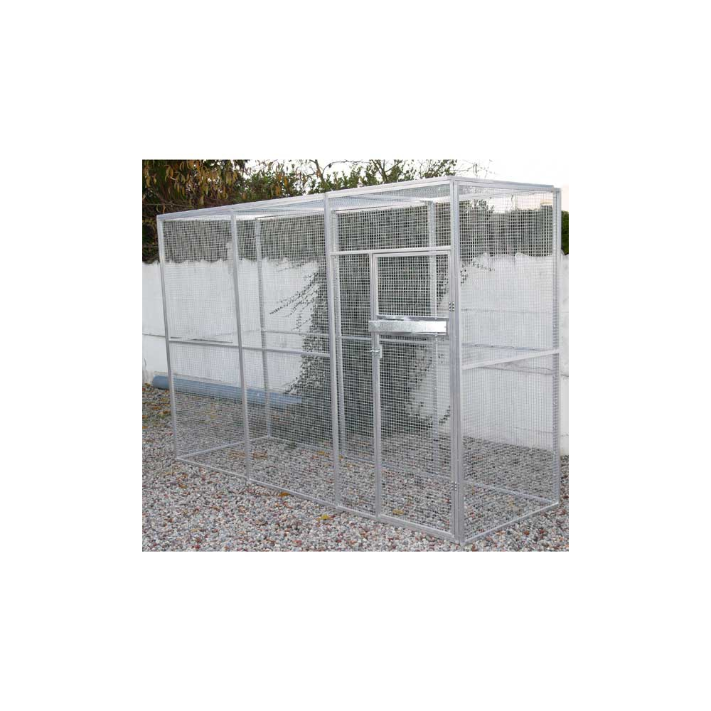 Volière Extérieure 3 M X 1 M Maille 13x13