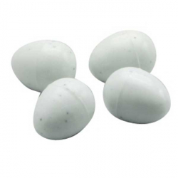 Petits oeufs blancs