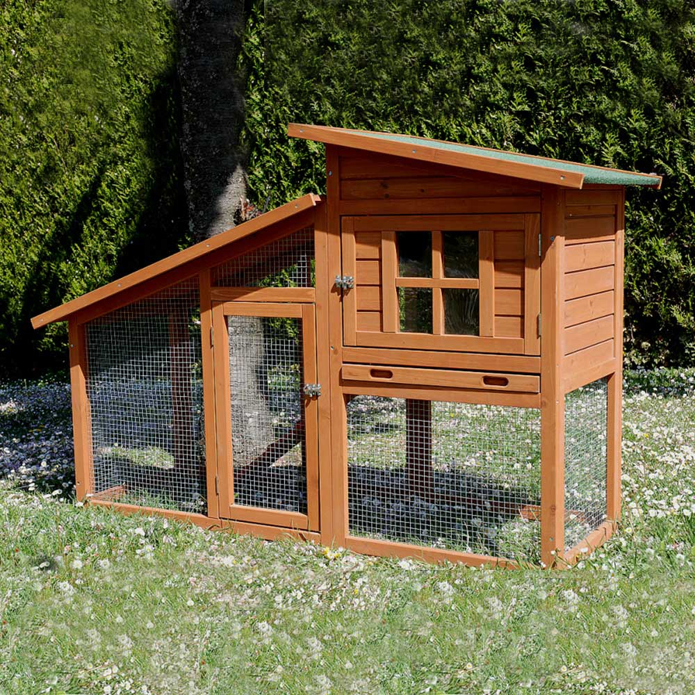 Poulailler Colorado pour 1 à 2 poules traditionnelles