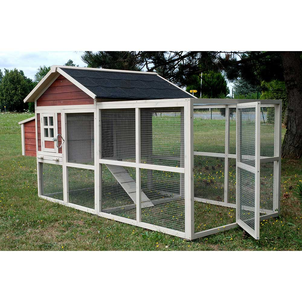 Poulailler Michigan 4 à 5 Poules Qualitybird Boutique Basse Cour