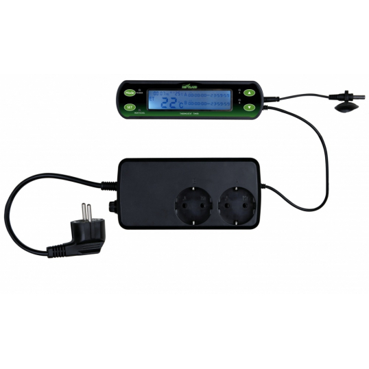 Thermostat digital double circuits