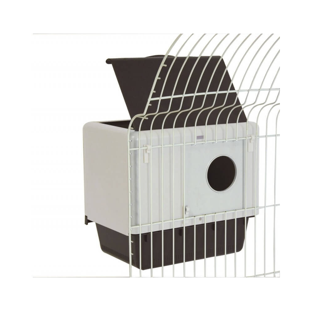 Nichoir En Plastique Avec Tiroir Pour Perruches Mirto 2c