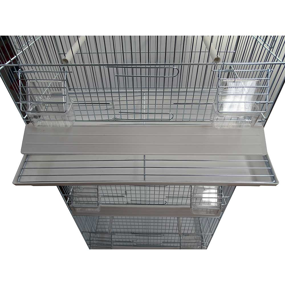 Cova 4 Piani avec tiroir plastique et grille de fond, cage d