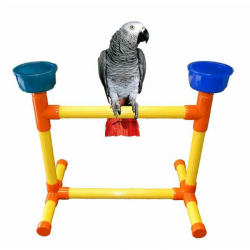 Perchoir de table PVC moyen perroquet Zoo-Max