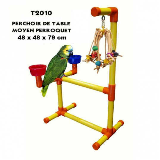 Aire de jeux PVC de Table moyen perroquet Zoo-Max
