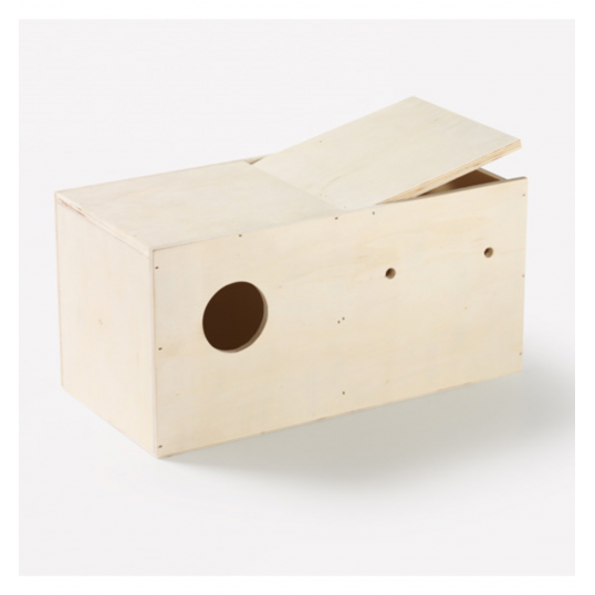 Nid en bois pour perruches : Qualitybird boutiqueoiseaux