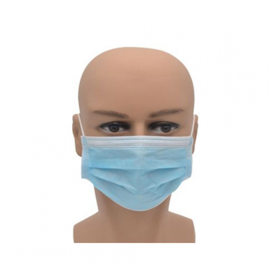 Masque chirurgical 3 plis conforme à la norme EN149 : 2001 Boite de 50 masques