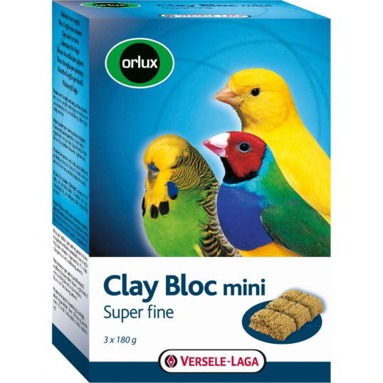 Bloc d'argile pour petits oiseaux - Clay Bloc mini