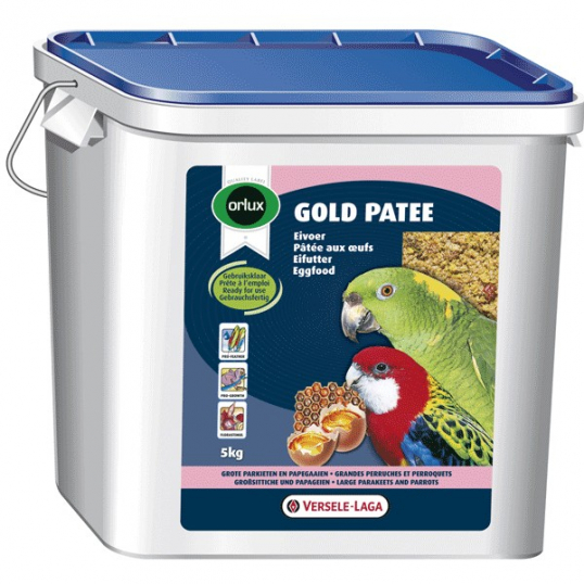 Orlux Gold Pâtée aux Oeufs Perroquets et Perruches 1 kg (877),Orlux Gold Pâtée aux Oeufs Perroquets et Perruches 5 kg (878)