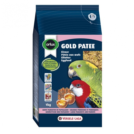 Orlux Gold Pâtée aux Oeufs Perroquets et Perruches 1 kg (877)