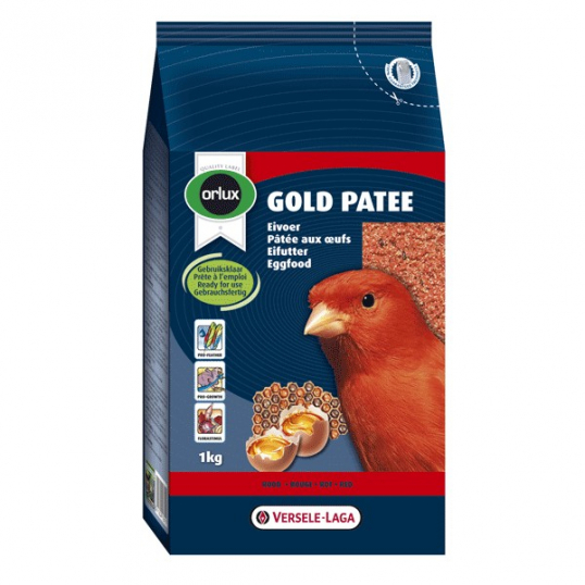 Orlux Gold pâtée canaris rouge aux oeufs 1 kg 