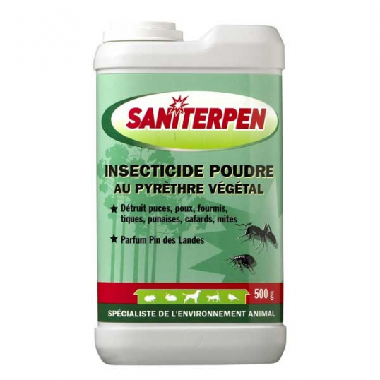 Insecticide en poudre au pyrèthre naturel 500 g