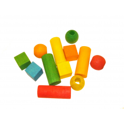 Recharge boite a jouets perroquet