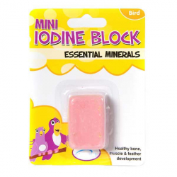 Bloc iodine : iode pour oiseaux - Mini