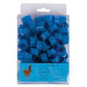 Bagues à clips diamètre 8 mm pour poussins et poules - par 100