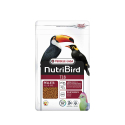 NutriBird T16 - Granulés Extrudés d'entretien pour grands oiseaux frugivores et insectivores 700 g