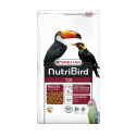 NutriBird T16 - Granulés Extrudés d'entretien pour grands oiseaux frugivores et insectivores 2 kg