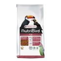 NutriBird T16 - Granulés Extrudés d'entretien pour grands oiseaux frugivores et insectivores 10 kg