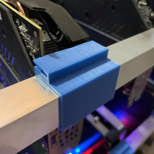 Clip pour Gpu pour rig de minage cryptomonnaie