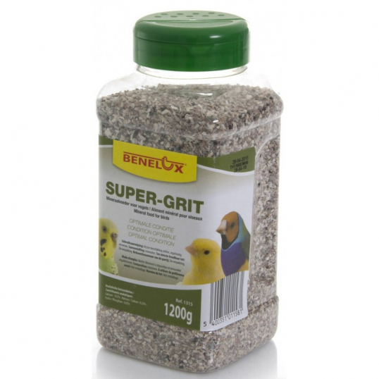 Super-Grit avec minéraux et charbon 1.2kg - Benelux