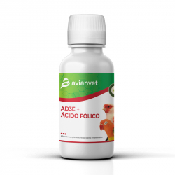 AD3E + FOLICO Avianvet - Vitamines AD3E et de l'acide folique 100ml