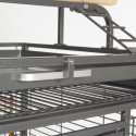 Cage Montana Finca II Play Anthracite : Cage perruche et perroquet