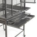 Cage Montana Finca II Play Anthracite : Cage perruche et perroquet