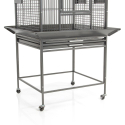 Cage Montana Finca II Play Anthracite : Cage perruche et perroquet