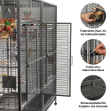 Cage double Montana Arkansas II Anthracite pour perroquet