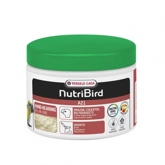 Nutribird A19 High Energy - Pâtée pour élevage à la main pour oisillons  demandant beaucoup d'énergie