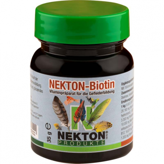 Nekton Biotin : Mue et formation du plumage - 35 g