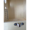 Nid petite perruche trappe droite en bois contreplaqué 10 mm