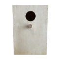 Nid petite perruche trappe droite en bois contreplaqué 10 mm