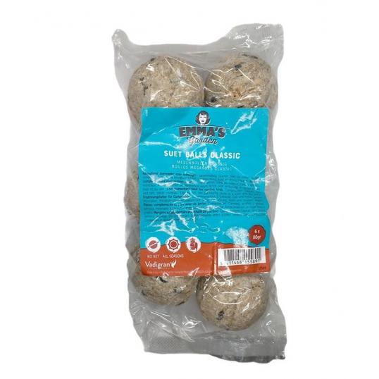 Lot de Boules de Graisse pour Oiseaux avec Filets – 540 g