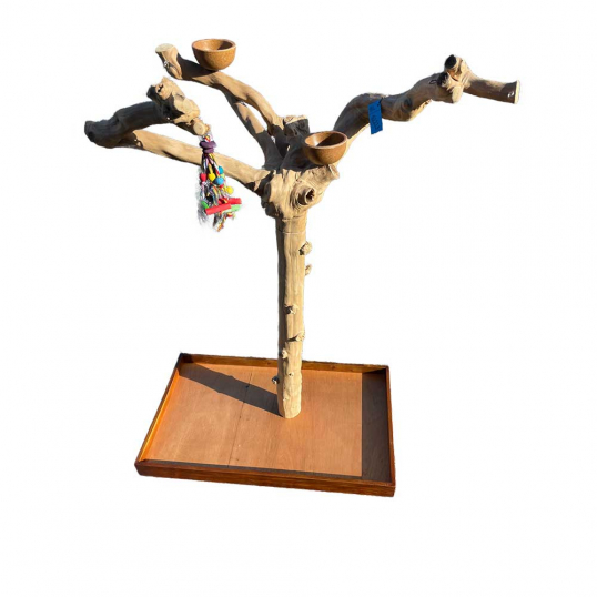 Arbre de Java L sur roulettes pour grand et moyen perroquet BL61213