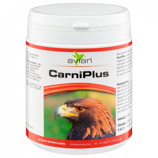 CarniPlus pour animaux carnivores 500gr - Avian