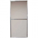 Panneau plein volière en alu vert (RAL 6009) - ACP Aluminium Composite Panel