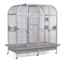 Cage perroquet Montana Palace XXL avec séparation amovible Platinium
