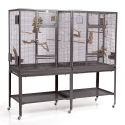 Madeira Double - Antique by Montana Cages - Cage double perruche et petit perroquet
