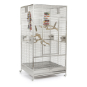 Cage en Inox Arkansas I Montana - Cages Inox pour perroquets.