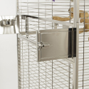 Cage en Inox Arkansas I Montana - Cages Inox pour perroquets.