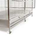 Cage Double Perroquet En INOX Arkansas II - Montana