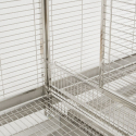 Cage Double Perroquet En INOX Arkansas II - Montana