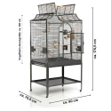 MONTANA - Cage Madeira III Anthracite pour perruches