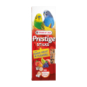 Sticks Petites Perruches avec Mélange de Fruits & Fleurs : Friandise perruche