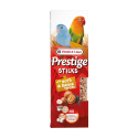 Sticks Petits Perroquets avec Noix & Garniture de Raisins : Friandise oiseaux